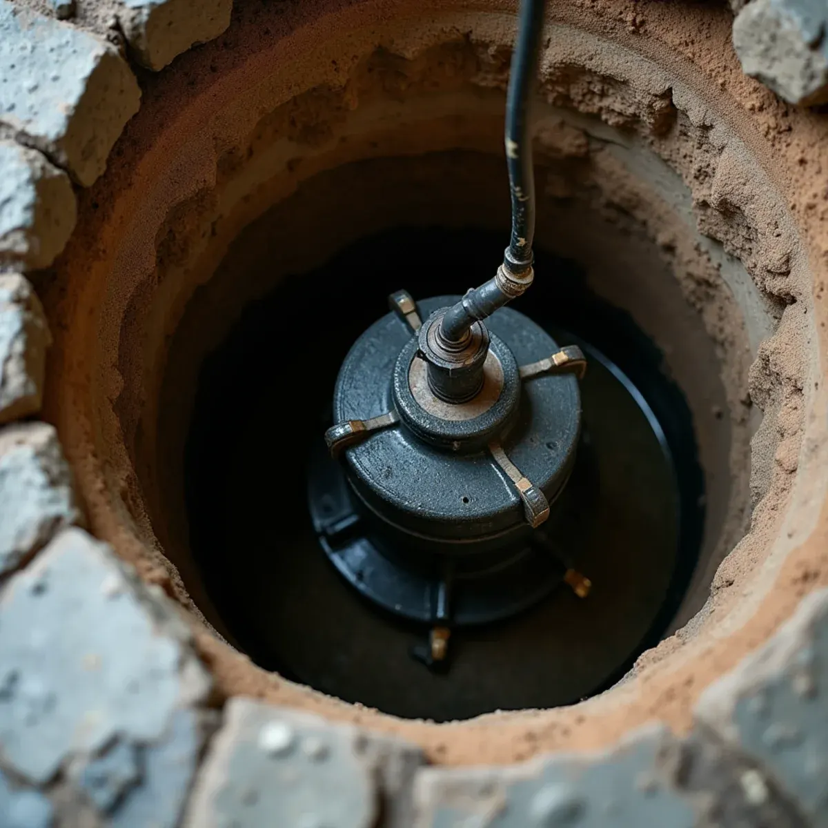 High-output basement sump pump system protecting older Downingtown PA home near Brandywine Creek